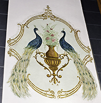 Peacock detal